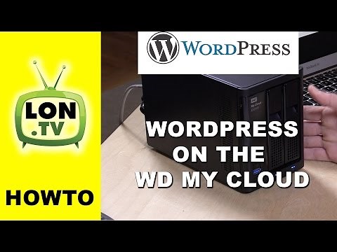 Installing and Running Wordpress on a WD My Cloud NAS device