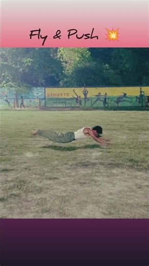 Flying Push-Ups 💪 Only for Beasts! #shorts