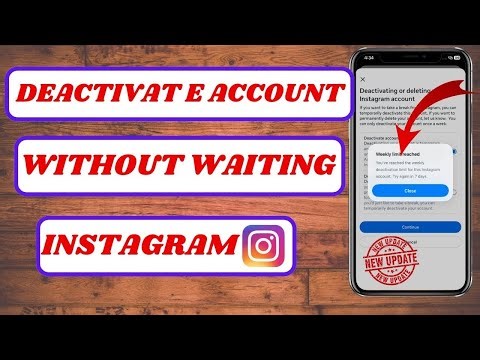 How to Deactivate Instagram Account Without Waiting on iPhone 2026 | Deactivate Instagram