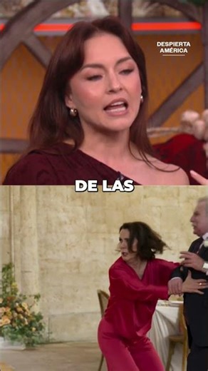 Angelique Boyer confesses that 'Doménica Montero' "wrecked" the recording set #DespiertaAmerica