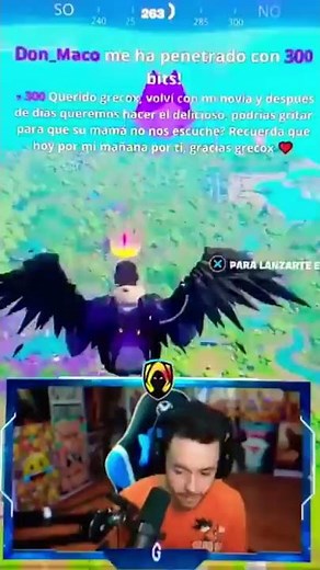 TheGrefg recibe una donación sobre “el delicioso” #thegrefg #shorts