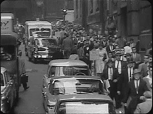 New York The Invisible City 1961. The people and places in New York, 62 years ago.