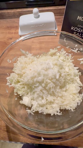 95K views · 1.6K reactions | Homemade Sauerkraut! I made a pint jar....