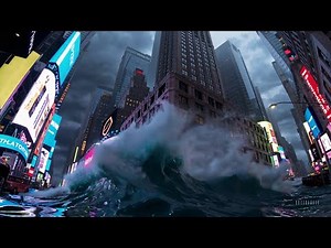 🌊 MEGA-TSUNAMI HITS THE WORLD! 🌍 (Insane CGI Simulation of Famous Landmarks Being Destroyed!)