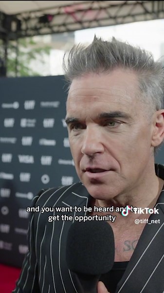 “I’m a Narcissist” - Classic @Robbie Williams as the British pop star jokes about why he couldn’t say no to BETTER MAN. #tiff24 #RobbieWilliams #BetterMan #filmtok