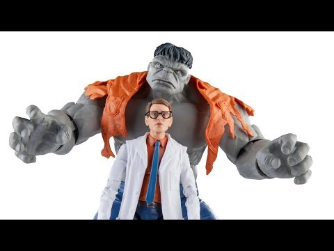 Marvel Legends Gray Hulk and Dr. Bruce Banner