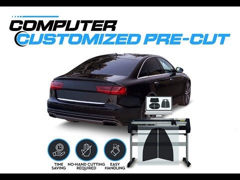 How Precut Window Tint for Cars is Made - Save Money Installing Pre Cut Film Yourself (Easy DIY)