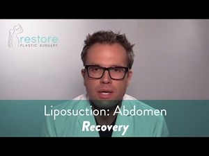 Dr. Benjamin Brown, Plastic Surgeon - Liposuction Abdomen - Recovery