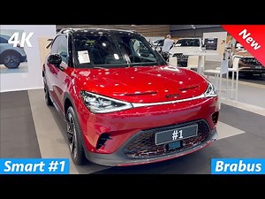 Smart #1 Brabus 2024 - FIRST look in 4K (Exterior - Interior), Price, Visual Review