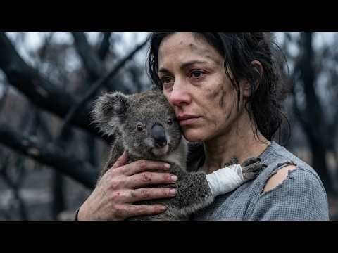 Found a Tiny Koala Surviving Alone in a Wildfire — Full Rescue & Release