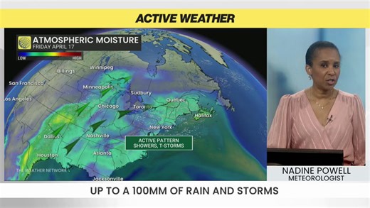 Up to 100 mm of rain expected as Ontario targeted by soggy system