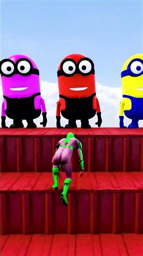 GTA 5 Epic Water Ragdolls | Spider-Man Jumps / Fails ep.15775 #shorts