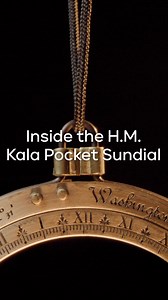 As a family of Austrian watchmakers we have spent over 25 years crafting the design of this solid brass and steel equatorial ring pocket sundial in the same purpose-built factory near Graz in Austria - and are proud to say that, because it measures just 60mm in diameter, it meets the official international sizing standard for pocket watches. Made out of solid brass and steel, the Kala Pocket Sundial is a contemporary take on a historical model - the original can be found at the Royal Observatory