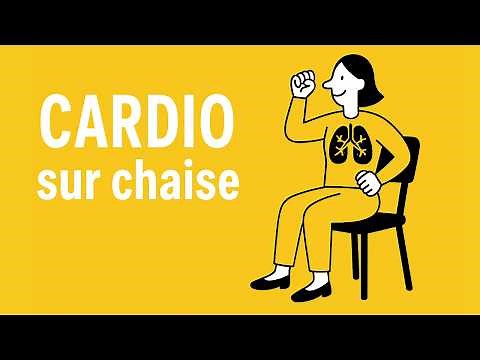 Des exercices cardio sur chaise (avec les bras) – Accessibles et efficaces !