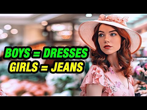The Town Where Boys Wear Dresses (Crossdressing Stories)