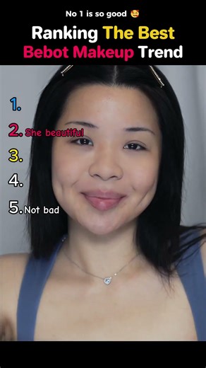 Ranking The Best Bebot Makeup Transition Trend
