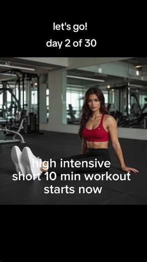 day of 30 daily hiit workout routine Marathon #hiit #GymTok #fitness #viral #fyp