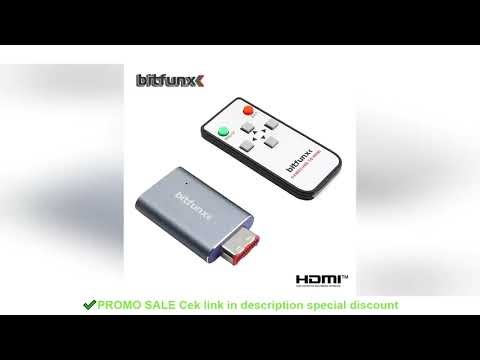 Bitfunx GC Video HDMI Adapter Digital AV to HDMI GC2HD for Nintendo Gamecube NGC DOL-001 Game Consol