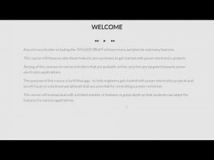 Microcontroller Programming for Power Electronics Engineer