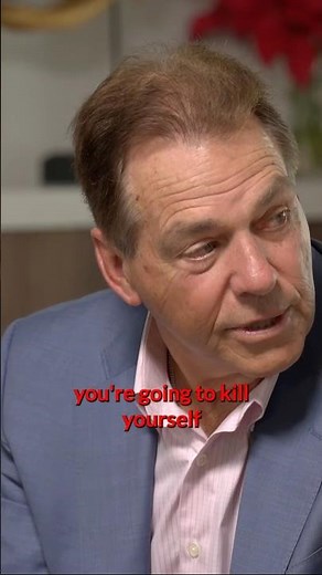 The Hardest year of my life…Nick Saban talks why he felt like he was going to end up dying this way