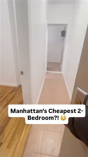 Touring the Most Affordable 2-Bedroom Apartment in Manhattan 😳🏙️