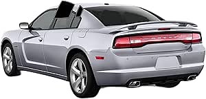 AUTOTEK Precut Windows Tint Film Back Cars Sun Blocking Protection Privacy Anti Shatter Glass 2 Ply Computer Cut Any Tint Shade for Dodge Charger 2011-2014