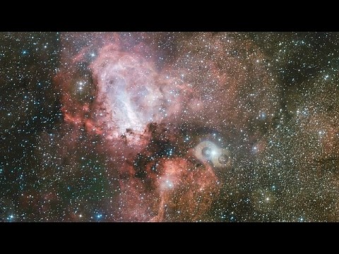 The Omega Nebula region seen with the VST