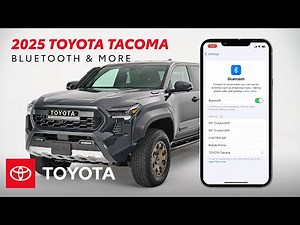How to Connect Bluetooth to Your 2025 Toyota Tacoma | Toyota Drive-Off Essentials