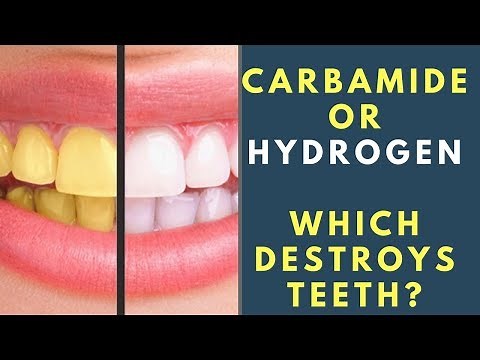 Carbamide Peroxide vs Hydrogen Peroxide Whitening: Which One Will Destroy Teeth :O