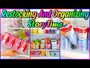 🌈SATISFYING RESTOCK, CLEANING And ORGANIZING Storytime TikTok Compilation Part 3 🎄 Fridge Restock