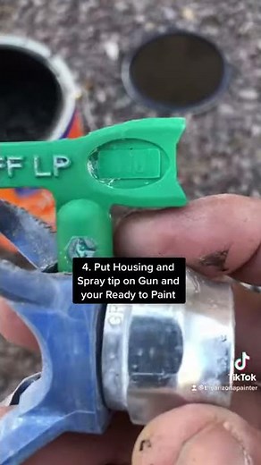 Graco 210 ES Airless Sprayer Set Up