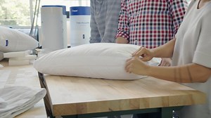 35K views · 105 reactions | Q: What does it take to create the world’s first pillow-in-a-pillow? A: Watch this video to find out. | Casper | Facebook