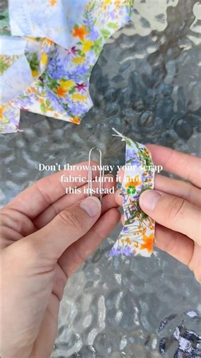 Don't Throw Out Fabric Scraps...Do This Instead