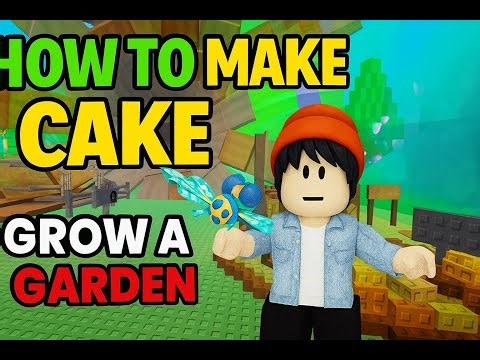 How to Make Cake in Grow a Garden Roblox 🍰 | Easy Roblox Cooking Tutorial 2025