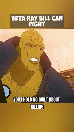 Beta Ray Bill Can Fight 😧 #marvel #hulk