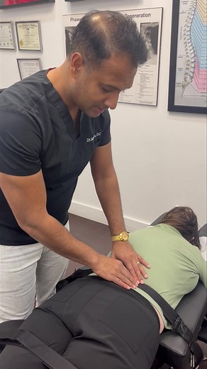 1.2K views | Here’s a quick look at Flexion-Distraction Therapy, a gentle spinal stretching technique that helps reduce pressure, calm irritated nerves, and ease low-back pain. Slow, controlled, safe, and super effective for patients who need relief. ✨ Want to learn more or see if this technique is right for you? We’re here to help! Contact us and book your appointment  . . . . #flexiondistractiontechnique #chiropracticcare #lowbackpainrelief | Durham Spine Care | Facebook