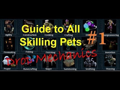 Guide to All Skilling Pets #1 | Drop Mechanics | Runescape3
