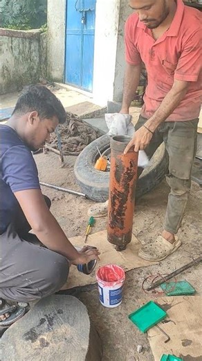 Trolley Hydraulic Jack Repairing 👨‍🔧🧰