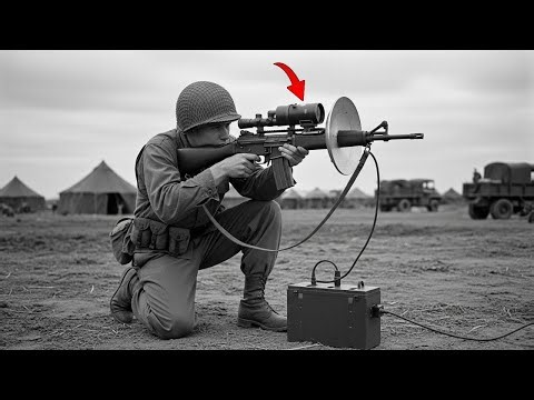 When They Put a "Ray Gun" Scope on an M1 Carbine — Japanese Couldn't Hide at Night