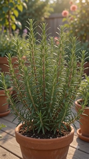🌿 Propagate Rosemary FAST With This Simple Water Trick! 🤯 #garden #plants #rosemary #shorts
