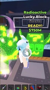 I open new radioactive secret lucky block in steal a brainrot!🤫