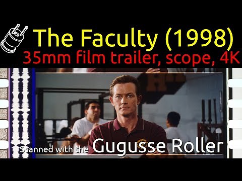 The Faculty (1998) 35mm film trailer, scope 4K