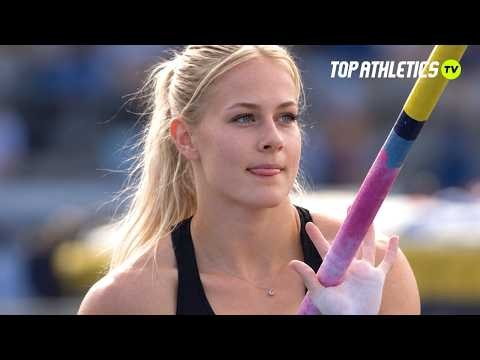 This Pole Vaulter Knows How to Get Attention