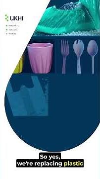 Ecogran- Biodegradable & Compostable Polymer by Ukhi #ukhi #biodegradablepackaging #biodegradable