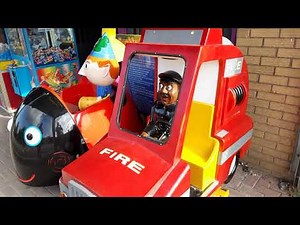 Technotots Fire Engine Kiddie Ride