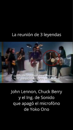 John Lennon y Chuck Berry se presentaron juntos en The Mike Douglas Show el 16 de febrero de 1972, un día como hay hace 53 años. Durante el programa, interpretaron las canciones "Memphis, Tennessee" y "Johnny B. Goode". Esta colaboración fue especial, ya que Lennon consideraba a Chuck Berry una gran influencia en su música y en el desarrollo del rock and roll. | Behind the Songs