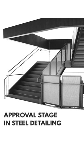 Steel Detailing for US Fabricators on Instagram: "Approval stage in steel detailing isn’t a pause. While drawings are under review, coordination, checks, and revisions are already happening. #construction #steeldetailing #steelfabrication #steelconstruction #shopdrawing"