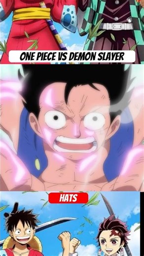 One Piece Big Three in Demon Slayer? 🔥 #onepiece