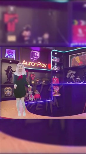 399K views · 10K reactions | Auron baila el Chika Dance en su setup #auronplay #Cover #IA #chika #chikadance | Un poco de QSMP | Facebook