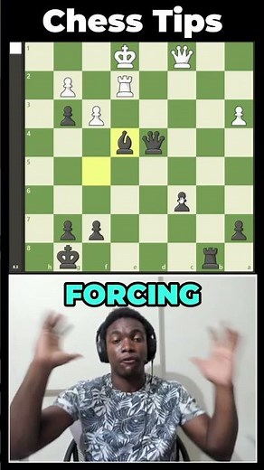 The Secret Power of Forcing Moves in Chess (Master This Skill!)#raheemglaveschess #chesscalculation